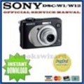 Thumbnail SONY CYBER SHOT DSC-W1 / W12 SERVICE & REPAIR MANUAL