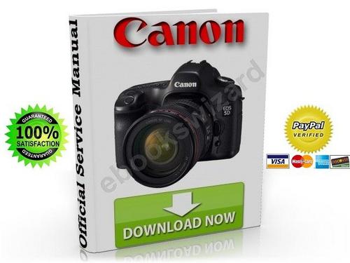 Product picture CANON EOS 5D DSLR CAMERA SERVICE MANUAL REPAIR + PARTS LIST