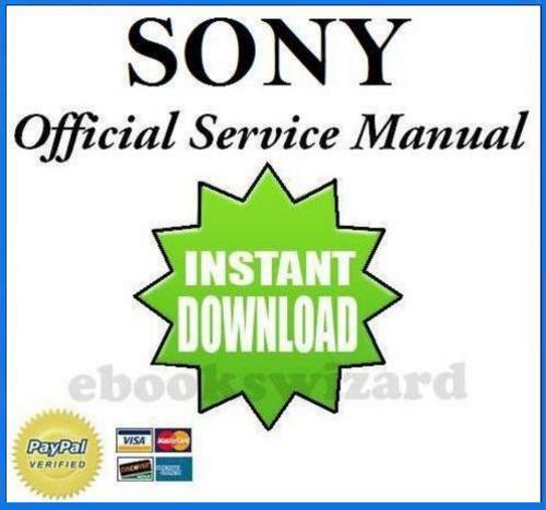 Product picture Sony HXR-NX5 J U N E M P C Series Service Manual & Repair Guide