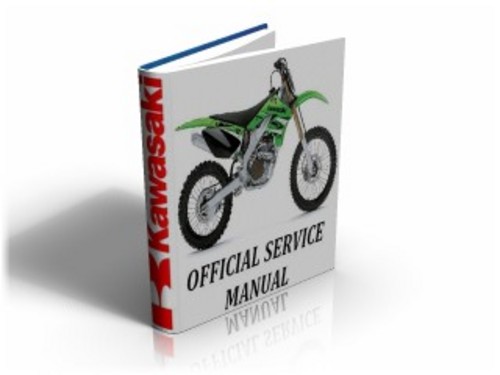 Product picture Kawasaki KX250F (KX 250 F) 2004,2005,2006,2007 Workshop Service Manual & Repair Guide Download