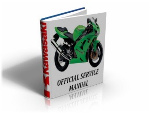 Product picture Kawasaki Ninja ZX-6R / ZX-6RR (ZX636,ZX600) 2003,2004 Service Manual & Repair Guide Download