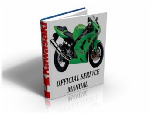 Product picture Kawasaki Ninja ZX6RR (ZX 6 RR) 2003 2004 Workshop Service Manual & Repair Guide Download