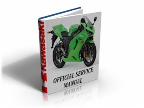 Product picture Kawasaki Ninja ZX6RR ( ZX 6 RR) 2005 2006 Workshop Service Manual & Repair Guide Download