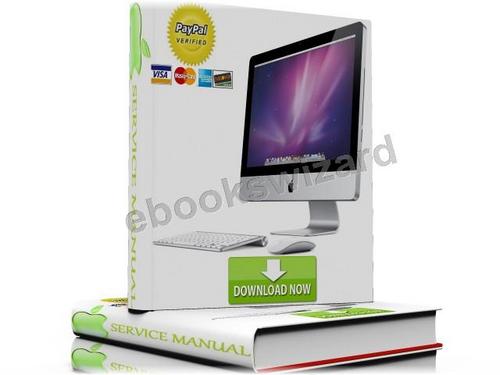 Product picture Apple iMac 27 Inch Late 2009 Service Manual & Technician Guide Download
