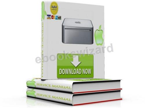 Product picture Apple Mac Mini Late 2009 Service Manual & Repair Technician Guide