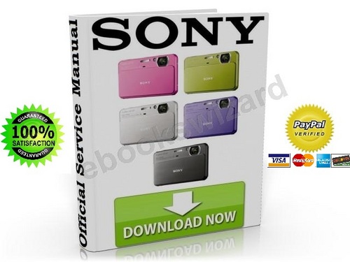 Product picture Sony Cyber Shot DSC-T99 T99C T99D T99DC Series Service Manual & Repair Guide Download