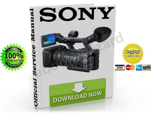 Product picture Sony HDR-AX2000 / AX2000E Series Service Manual & Repair Guide Download