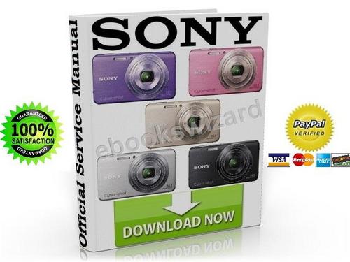 Product picture Sony Cyber Shot DSC-W630 Service Manual & Repair Guide Download