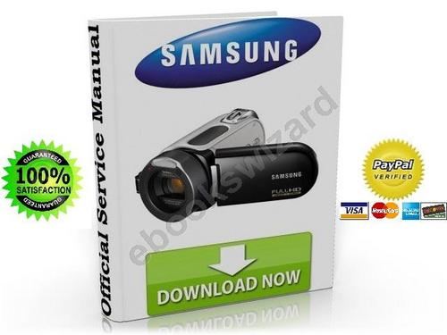 Product picture Samsung  HMX-H1000P H100 Series Service Manual Repair Guide