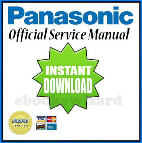 Product picture Panasonic HDC-SD1PP EG GC Series Service Manual & Repair Guide Download