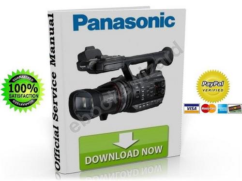 Product picture Panasonic HDC-Z10000 Series Service Manual & Repair Guide