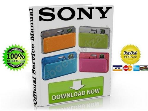 Product picture Sony Cyber Shot DSC-TX20 Service Manual & Repair Guide