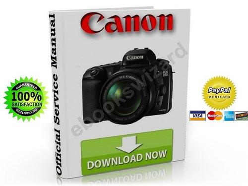 Product picture Canon EOS 20D Digital SLR Camera Service & Repair Manual