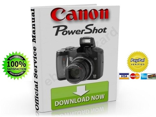 Product picture Canon PowerShot SX100 IS Service Manual & Repair Guide