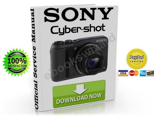 Product picture Sony Cyber Shot DSC-HX20 HX30 Service Manual & Repair Guide