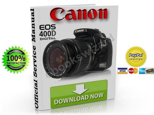 Product picture Canon EOS 400D Digital SLR Camera Service Manual & Fix Guide