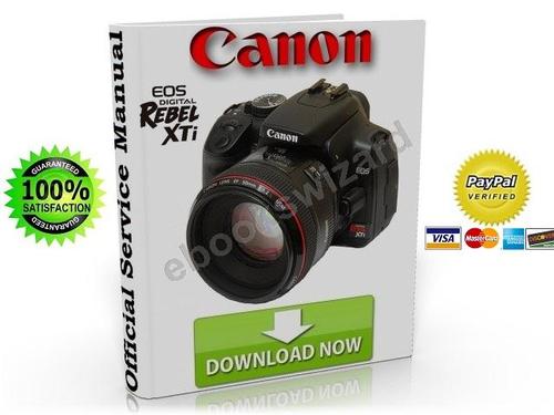 Product picture Canon EOS Digital Rebel XTI Service Manual & Fix Guide
