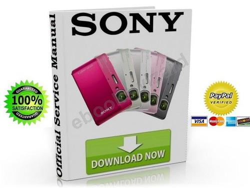 Product picture Sony Cyber-Shot DSC-TX5 Service Manual / Repair Guide