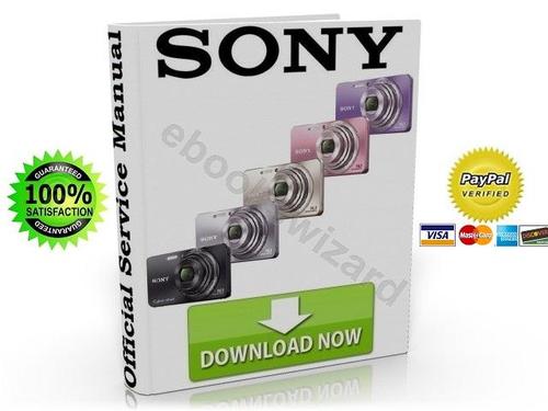 Product picture Sony Cyber-Shot DSC-W570 Service Manual / Repair Guide