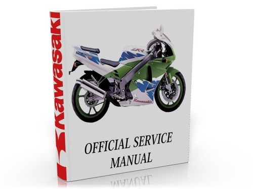 Product picture Kawasaki ZXR-250 ZX250 1991-1999 Complete Service Manual & Repair Guide