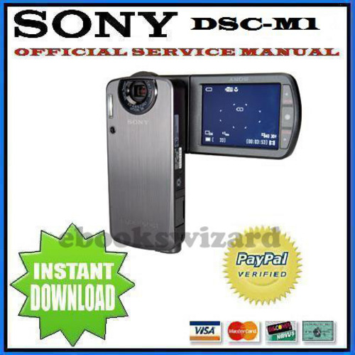 Product picture SONY CYBER SHOT DSC-M1 SERVICE & REPAIR MANUAL