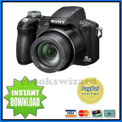 Product picture SONY CYBER SHOT DSC-H50 SERVICE MANUAL  DOWNLOAD