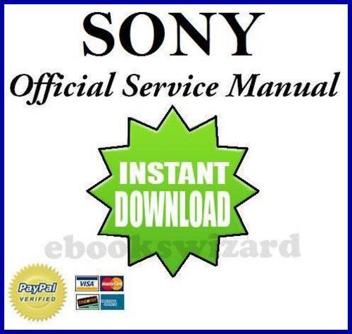 Product picture SONY DSLR A900 SERVICE & REPAIR MANUAL